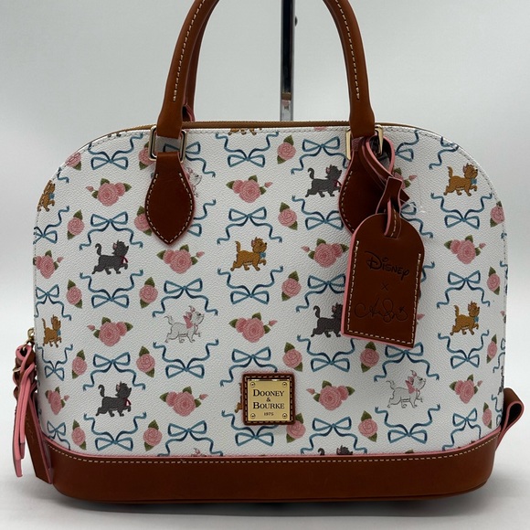 Disney Parks Aristocats Ann Shen Dooney & Bourke Satchel Bag Marie Berlioz (NWT) - Picture 2 of 13